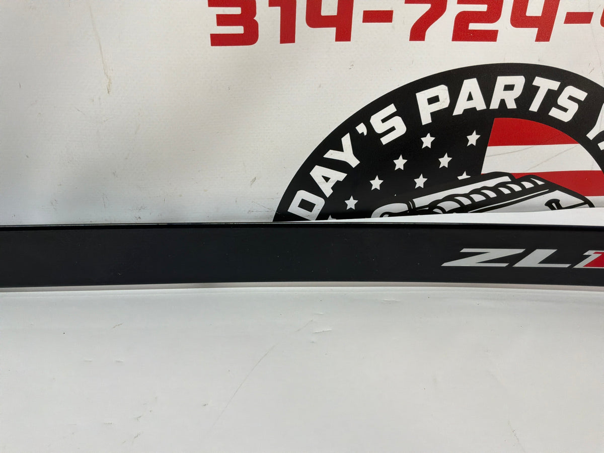 2013 Chevy Camaro ZL1 Carbon Flash Gloss Black Dash Trim Insert Molding Panel OEM