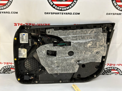 2014 Chevy SS Sedan LH Driver Front Interior Door Panel Trim OEM