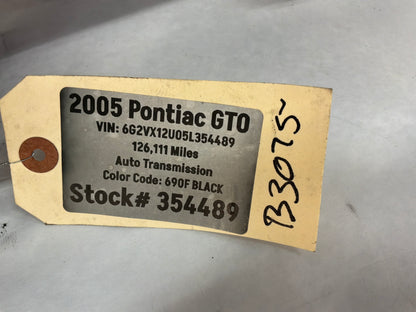 2005 Pontiac GTO LH Driver Front Strut Assembly OEM