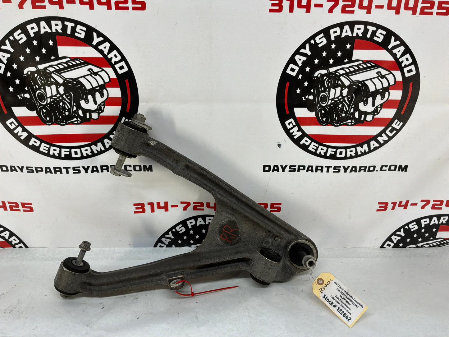 2007 C6 Corvette Convertible RH Passenger Rear Suspension Lower Control Arm OEM