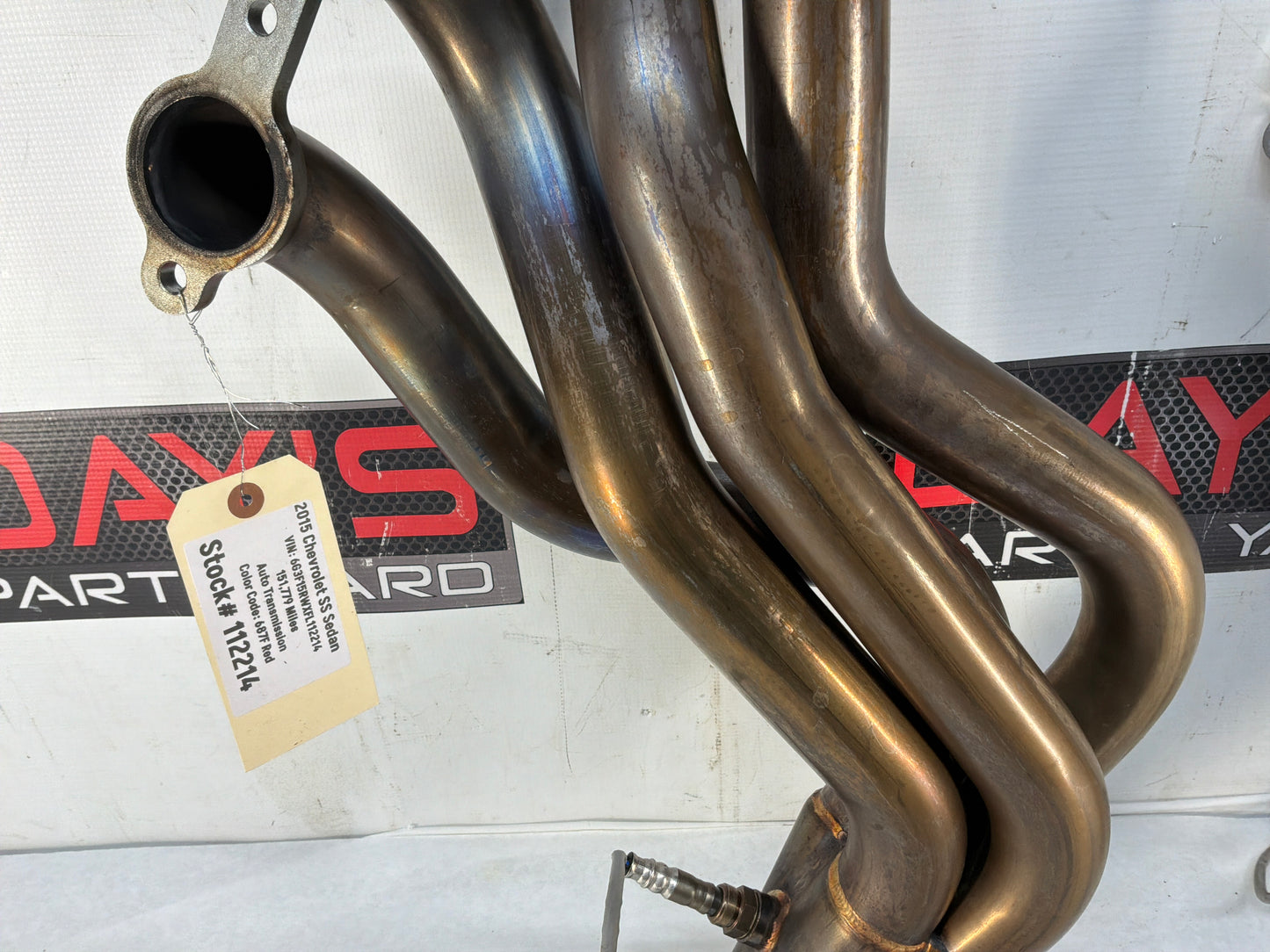 2015 Chevy SS Sedan Speed Engineering Long Tube Exhaust Headers OEM
