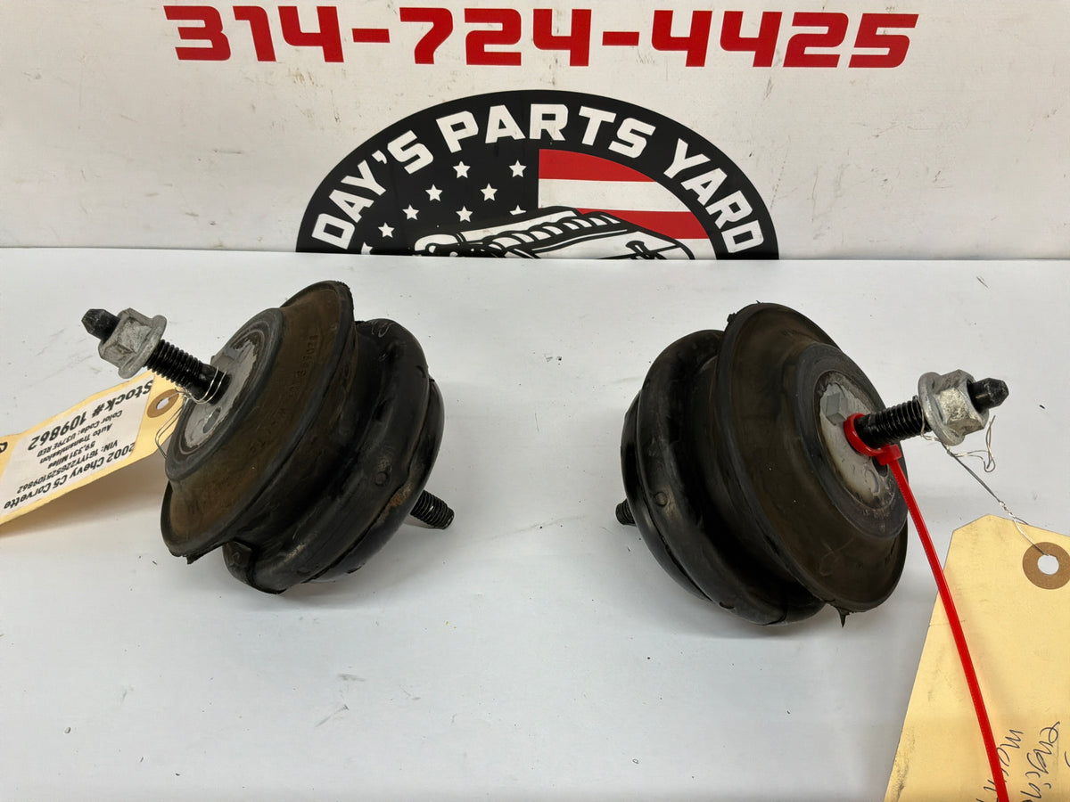 2002 Chevy C5 Corvette RH & LH Engine Motor Mounts OEM