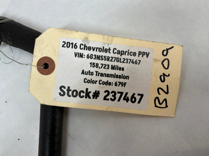 2016 Chevy Caprice PPV Brake Booster Vacuum Hose Line Tube OEM