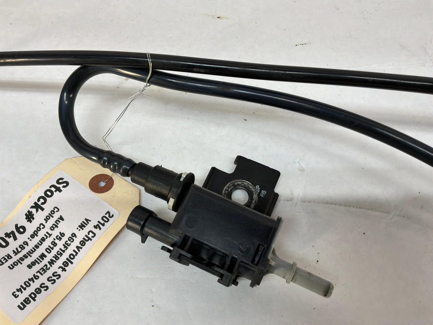 2014 Chevy SS Sedan Intake Evap Purge Valve Lines Brake Booster Vacuum Hose Tube OEM