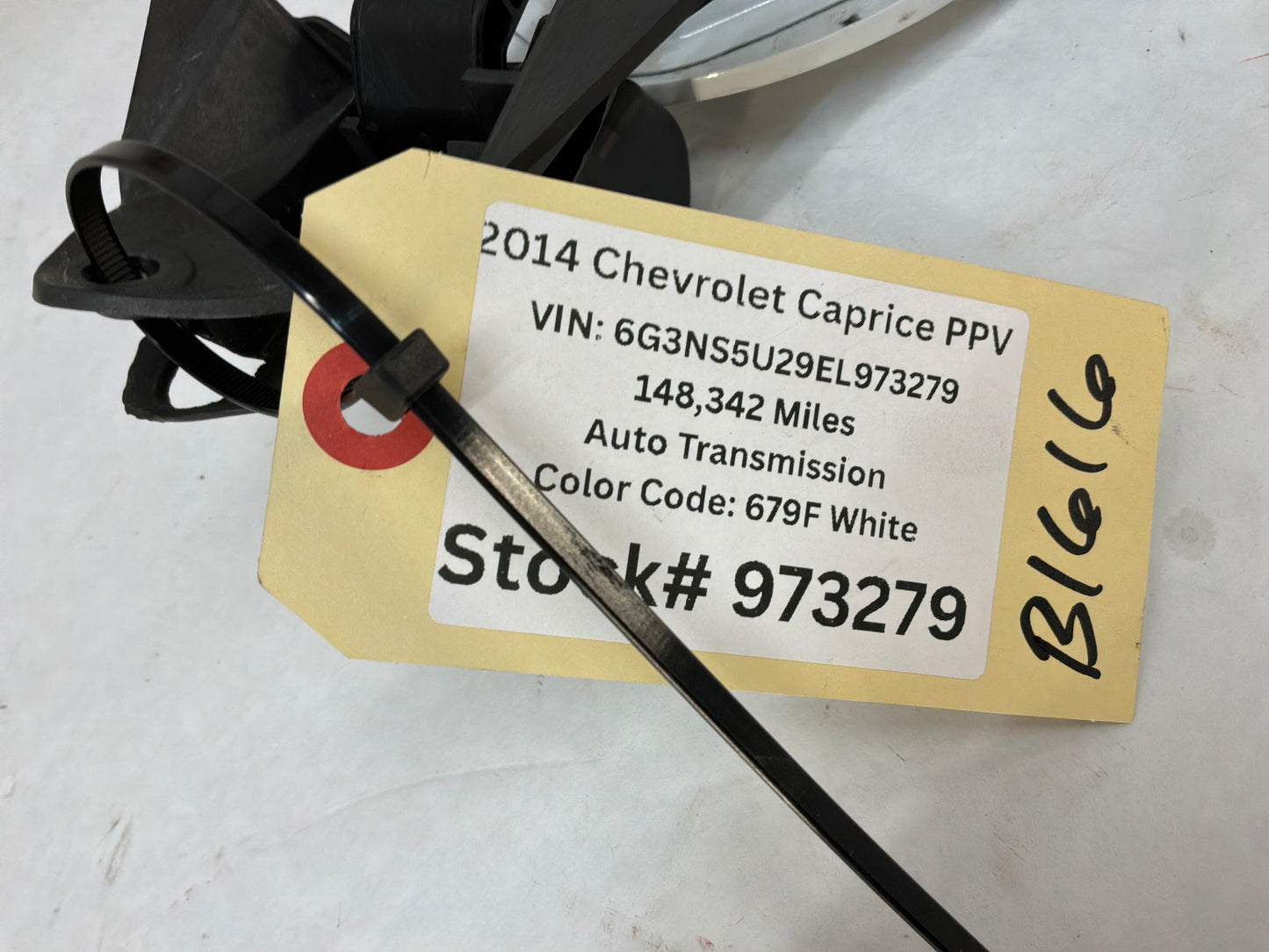 2014 Chevy Caprice PPV Fuel Gas Cover Lid Door Hinge OEM