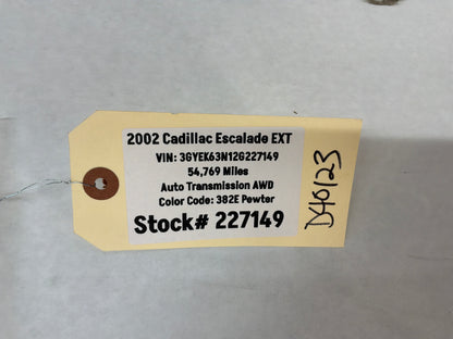 2002 Cadillac Escalade EXT Fuel Trip Info Display Screen OEM