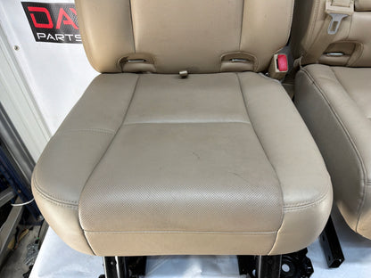 2012 Chevy Avalanche Rear Seats Leather Cashmere OEM