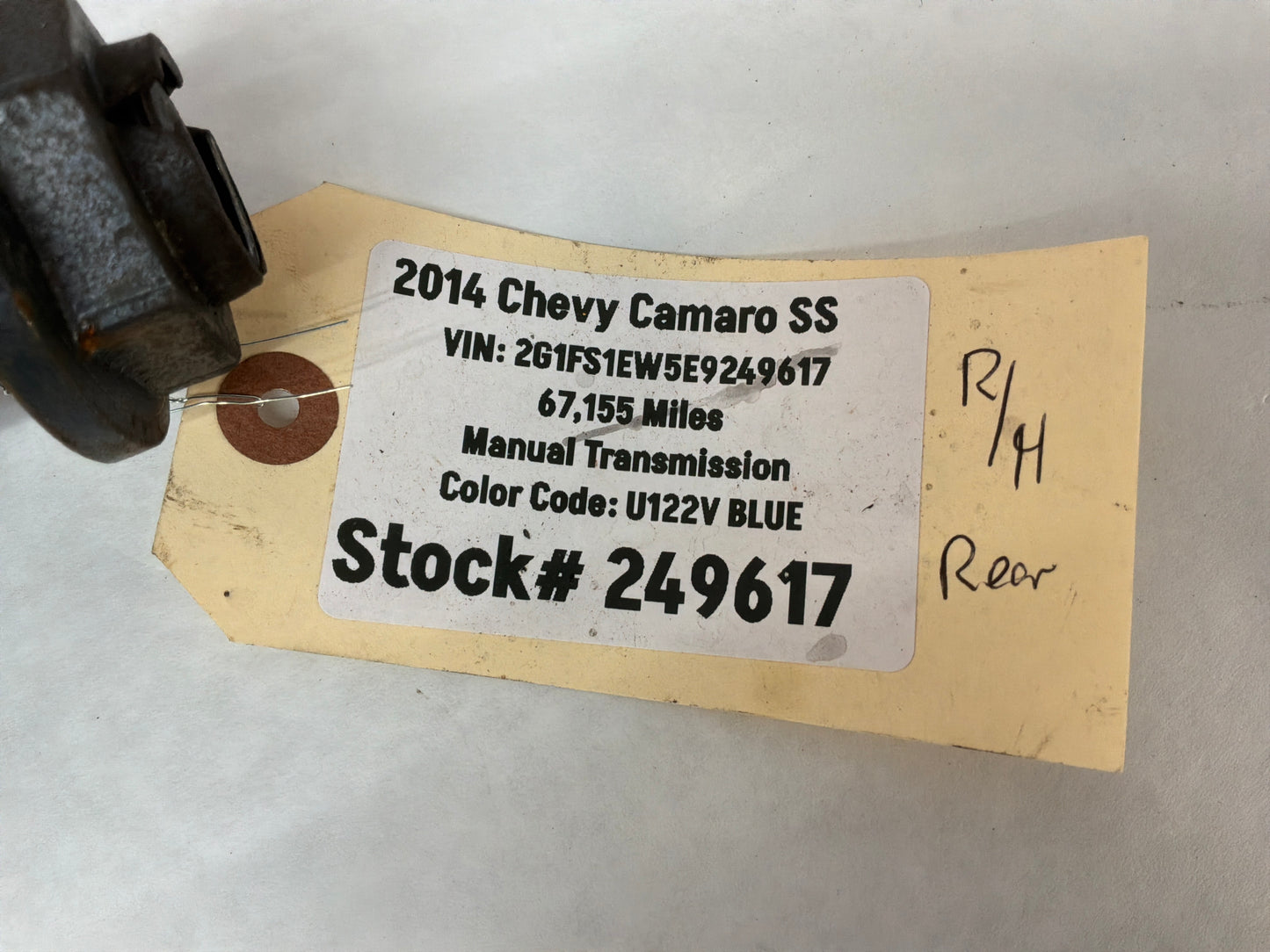 2014 Chevy Camaro SS RH Passenger CV Axle Half Shaft OEM