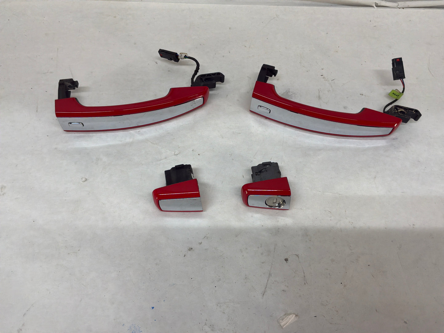 2015 Chevy SS Sedan LH Driver Door Exterior Handles Front and Rear OEM