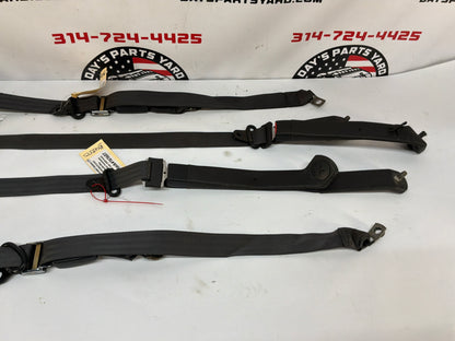 2002 Chevy Camaro Z28 Front & Rear Seatbelt Seat Belts Retractors w/ Buckles Holders Ebony OEM w/ Buckles Holders Ebony OEM
