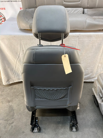 2009 Cadillac CTS-V Seats Fronts and Rears Leather and Suede OEM Titanium