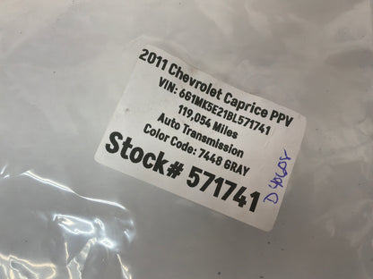 2011 Chevy Caprice PPV Rear Stabilizer Sway Bar Brackets OEM