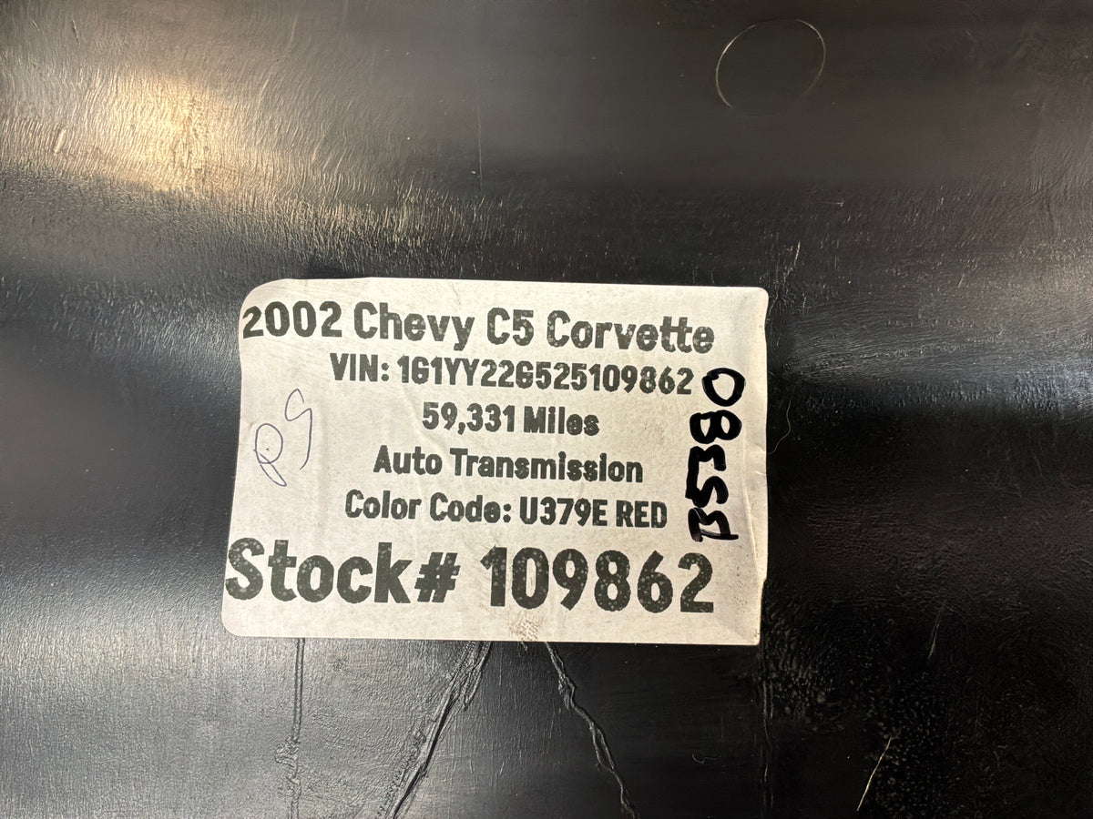 2002 Chevy C5 Corvette RH Passenger Interior B Pillar Trim Panel Cover OEM