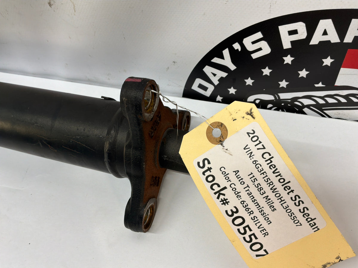 2017 Chevy SS Sedan Drive Propeller Shaft Driveshaft OEM