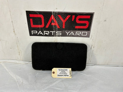 2016 SS Sedan Battery Stowage Access Hole Door Trim Felt Carpet OEM