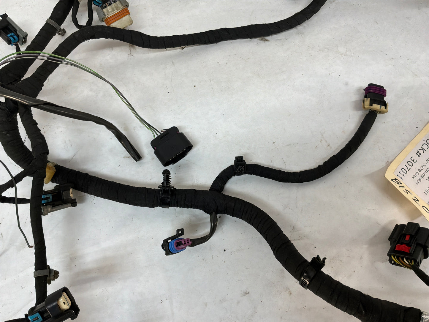 2017 Chevy SS Sedan Engine Motor Transmission Wire Wiring Harness OEM