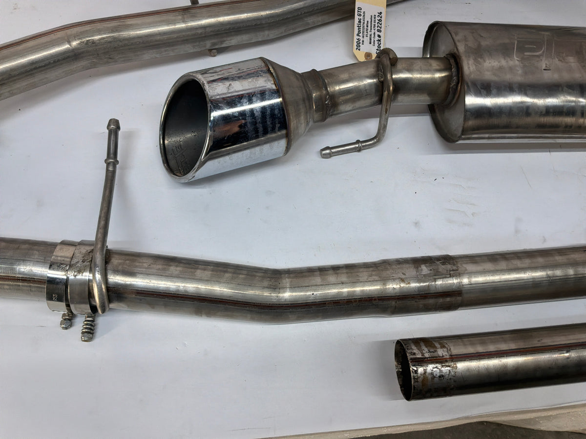 2005-2006 Pontiac GTO Borla S-Type Cat Back Exhaust System