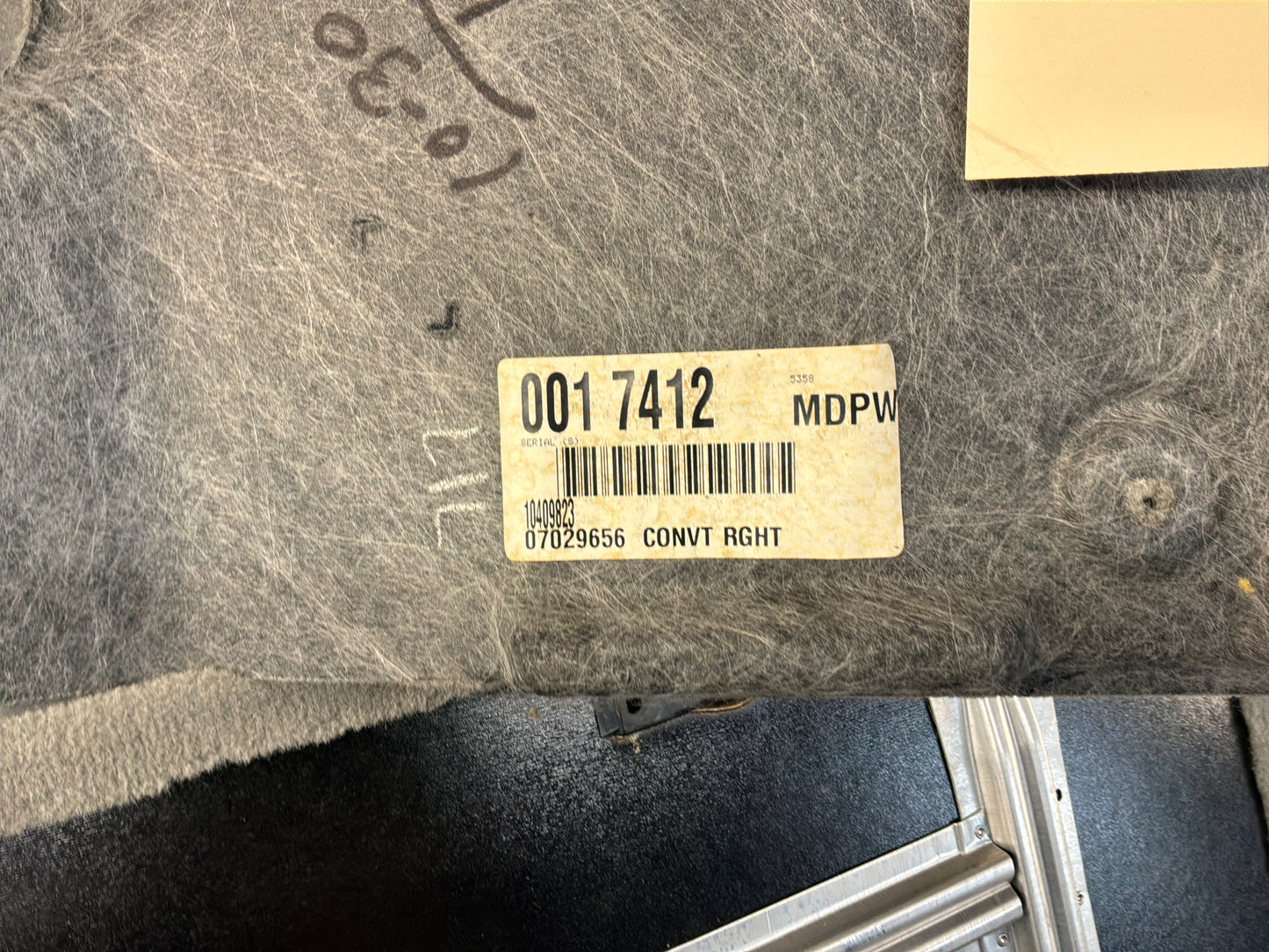 Complete carpet - Day's Parts Yard