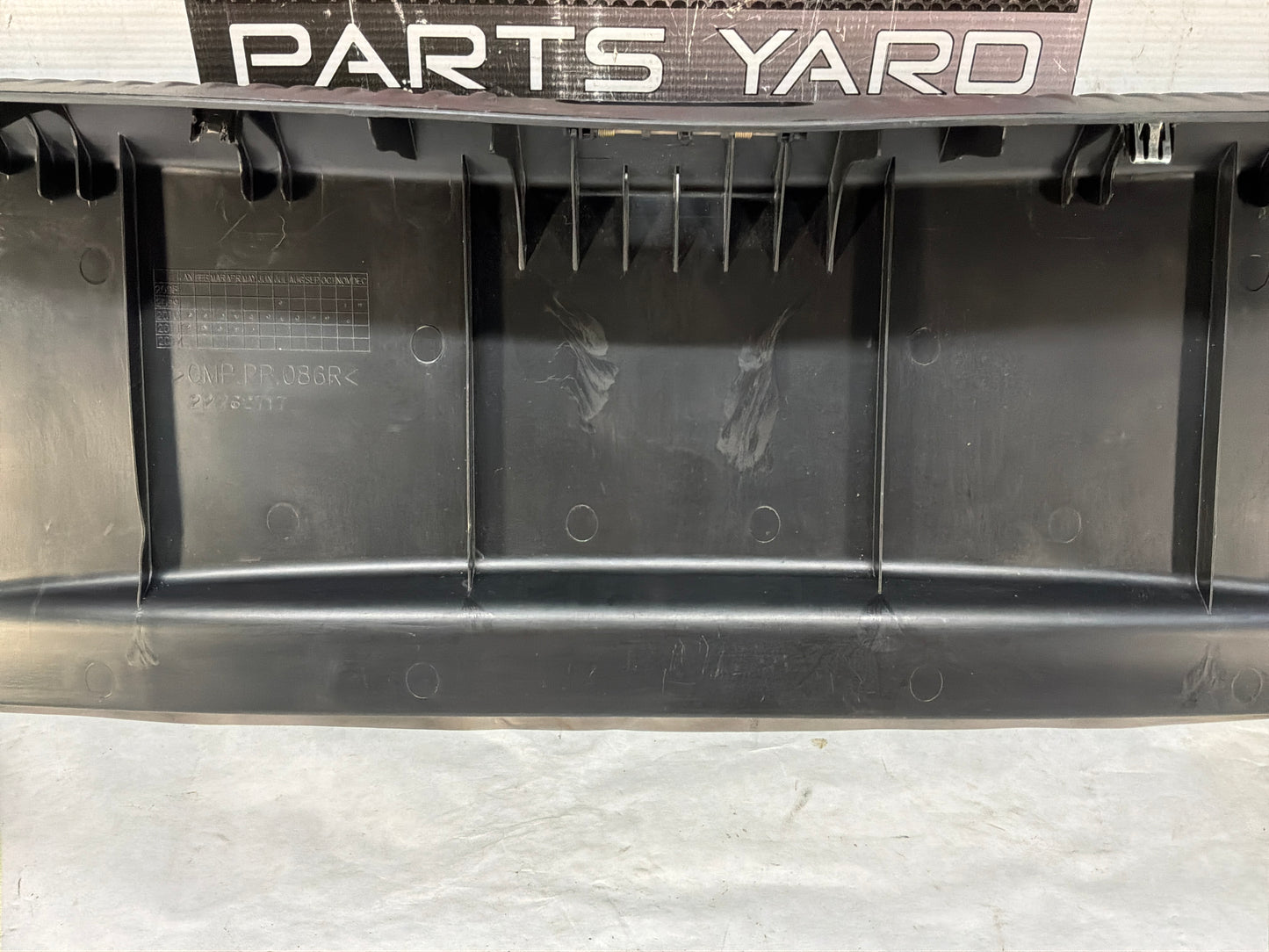2011 Cadillac CTS-V Coupe Rear Trunk Cargo Compartment Sill Plate Panel OEM