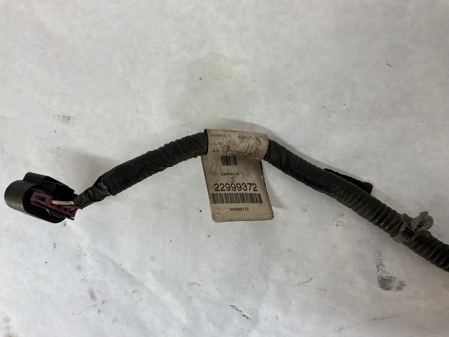 2014 Chevy Camaro SS Rear Suspension Cradle Subframe Wire Wiring Harness OEM - Day's Parts Yard