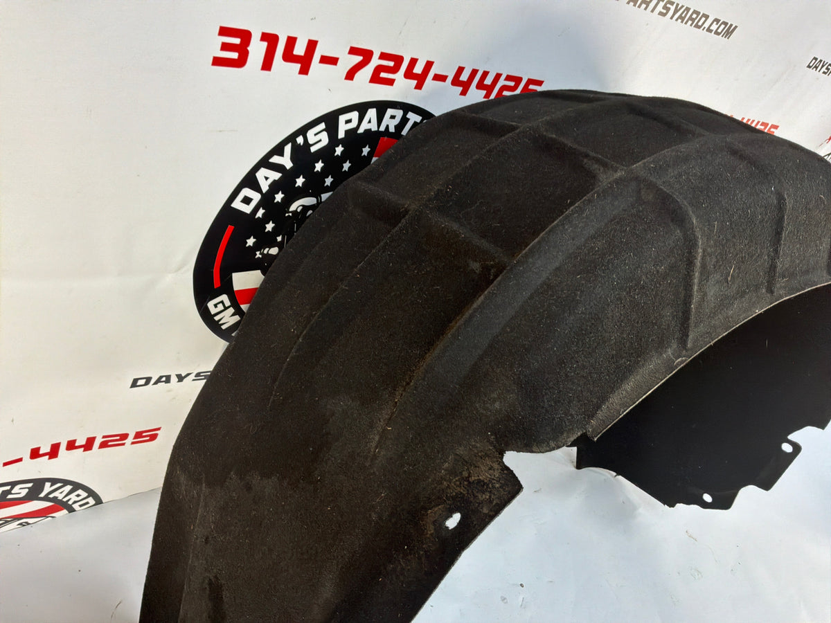 2014 Chevy SS Sedan RH Passenger Rear Fender Wheel House Well Liner OEM