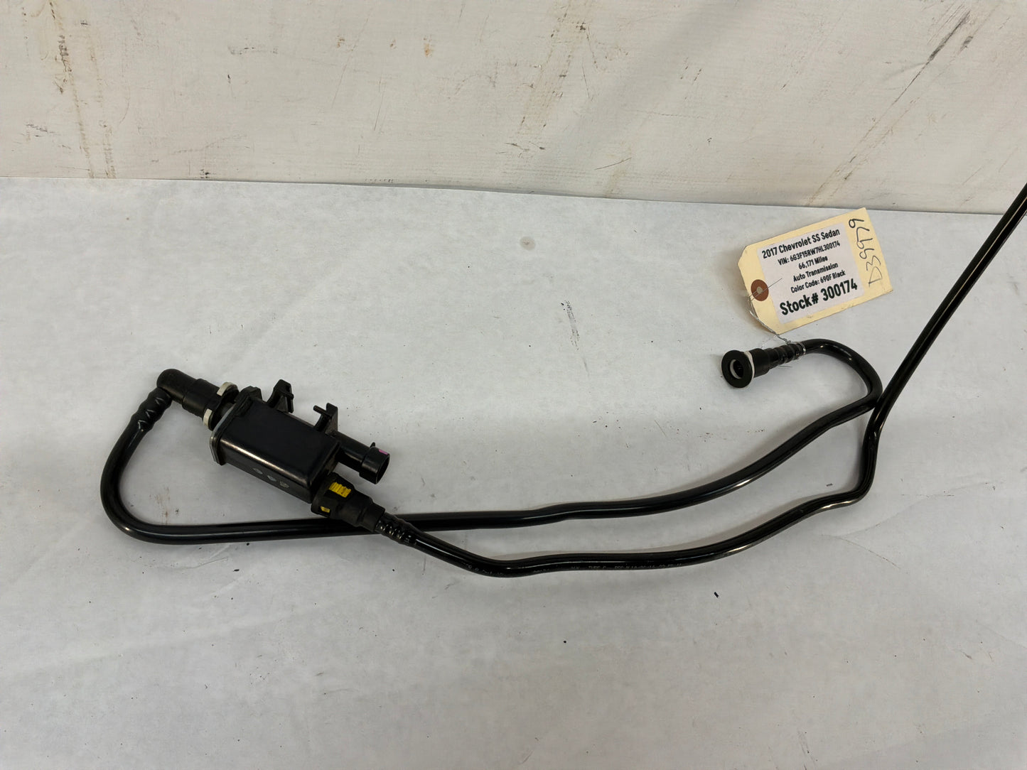 2017 Chevy SS Sedan Intake Manifold Evap Purge Valve Lines Tubes Hoses Lines OEM