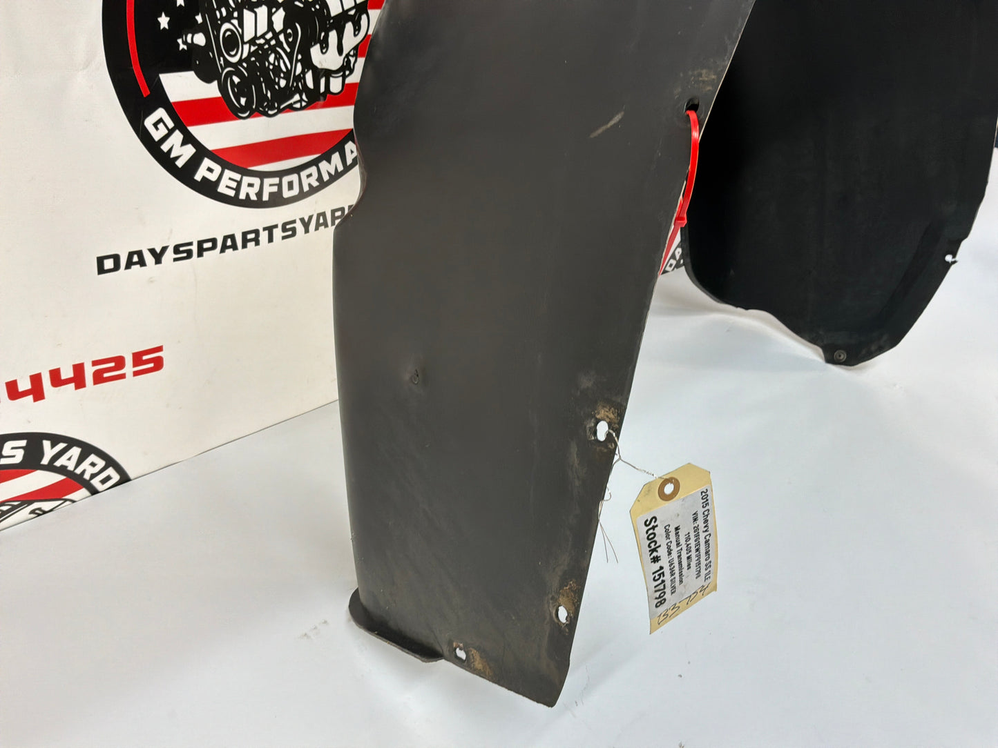2015 Chevy Camaro SS 1LE RH Passenger Rear Fender Wheel House Well Liner OEM