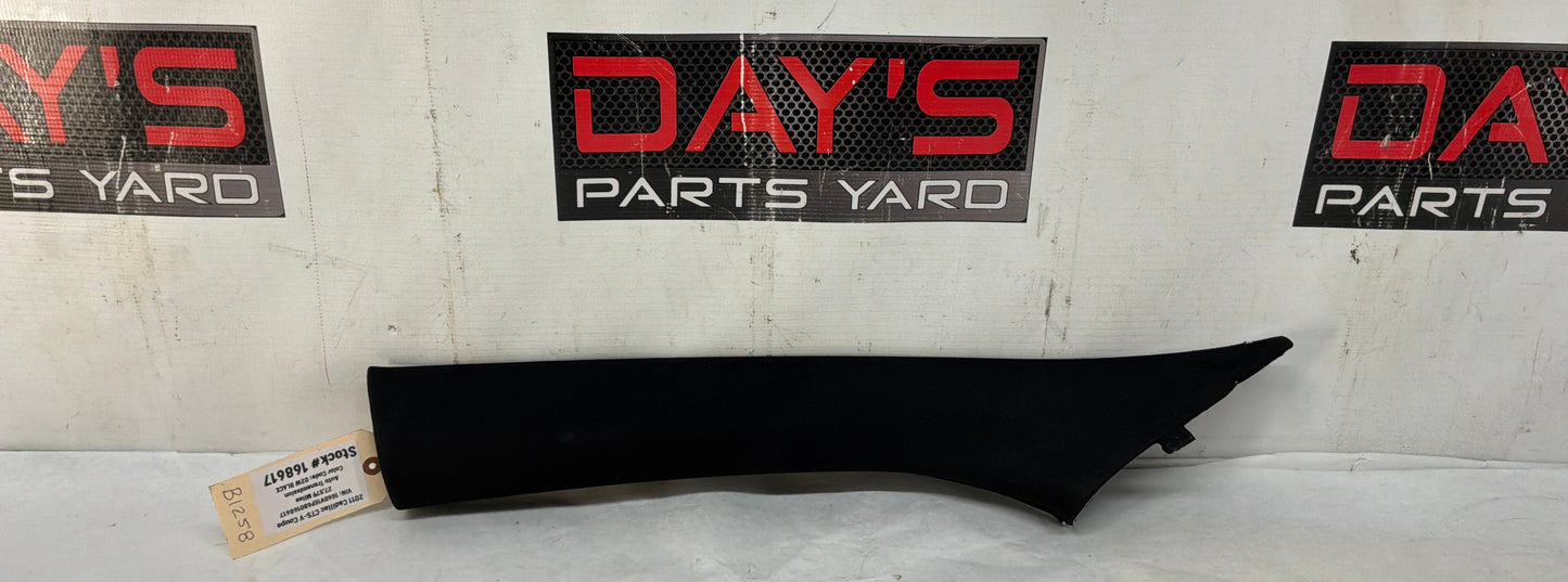 2011 Cadillac CTS-V Coupe LH Driver Windshield A Pillar Interior Trim OEM