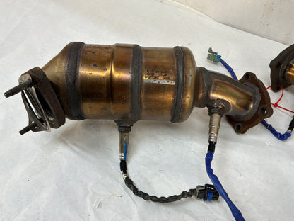 2016 Cadillac ATS-V Coupe RH & LH Factory OEM Exhaust Catalytic Converters