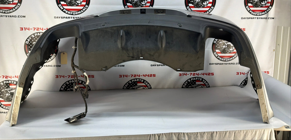 2014 Chevy SS Sedan Rear Bumper Cover Silver OEM