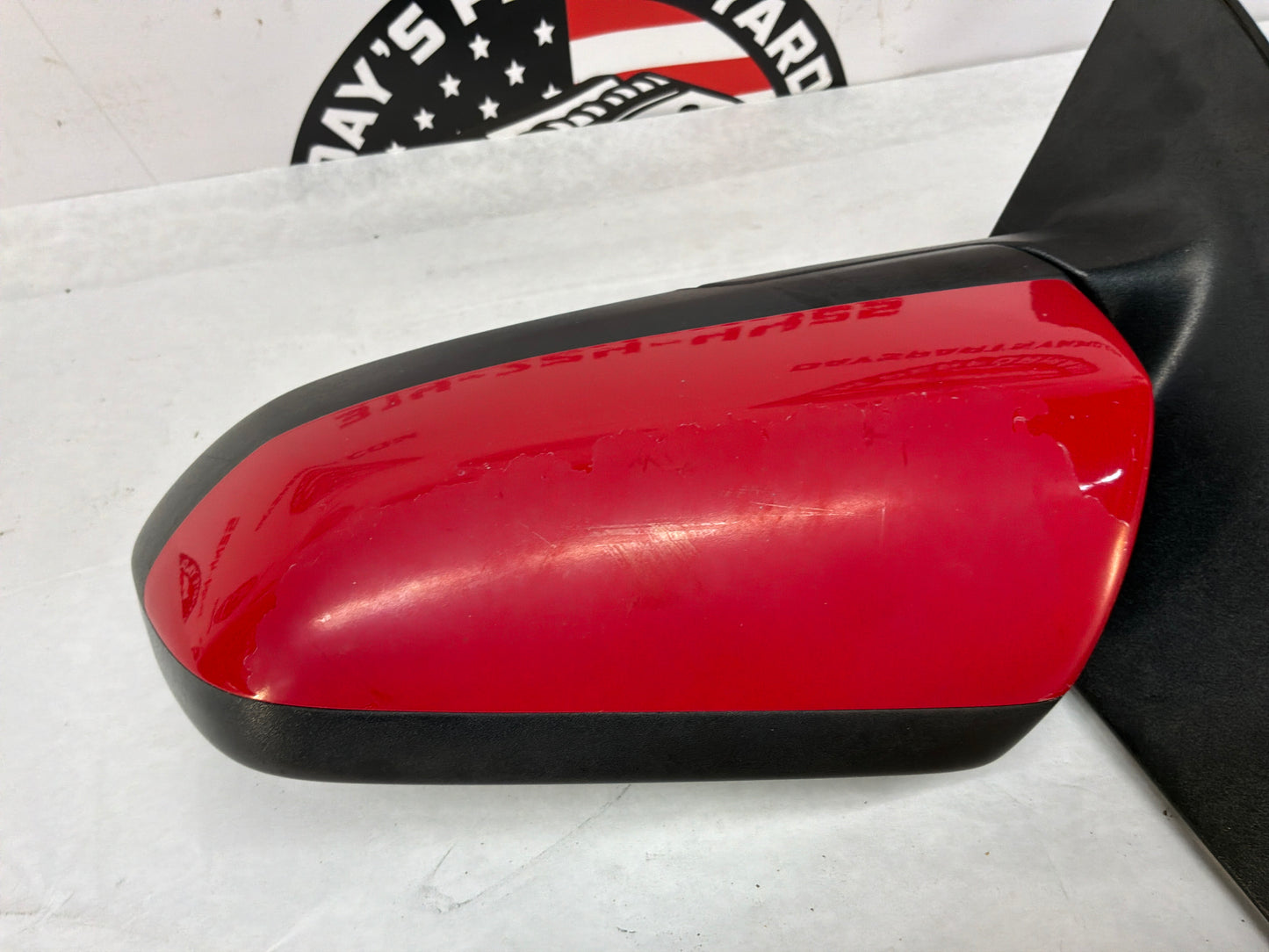2014 Chevy SS Sedan LH Driver Exterior Out Side Mirror Red OEM