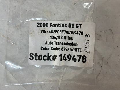 2008 Pontiac G8 GT Positive Battery Terminal Fuse Relay OEM