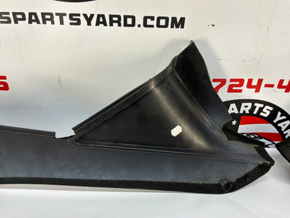2006 Pontiac GTO RH & LH Console Interior Black Suede Trim Panels OEM