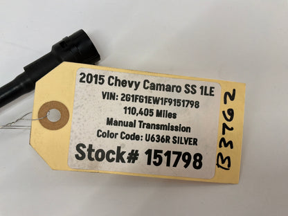 2015 Chevy Camaro SS 1LE  PCV Valve Lines Hoses Tubes Pipes OEM
