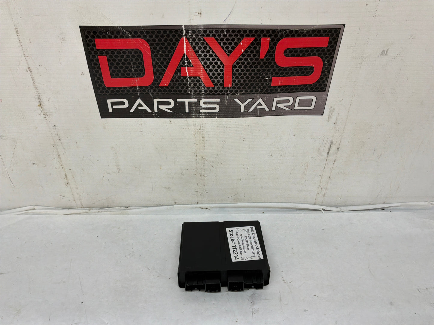 2015 Chevy SS Sedan Keyless Entry Control Module OEM
