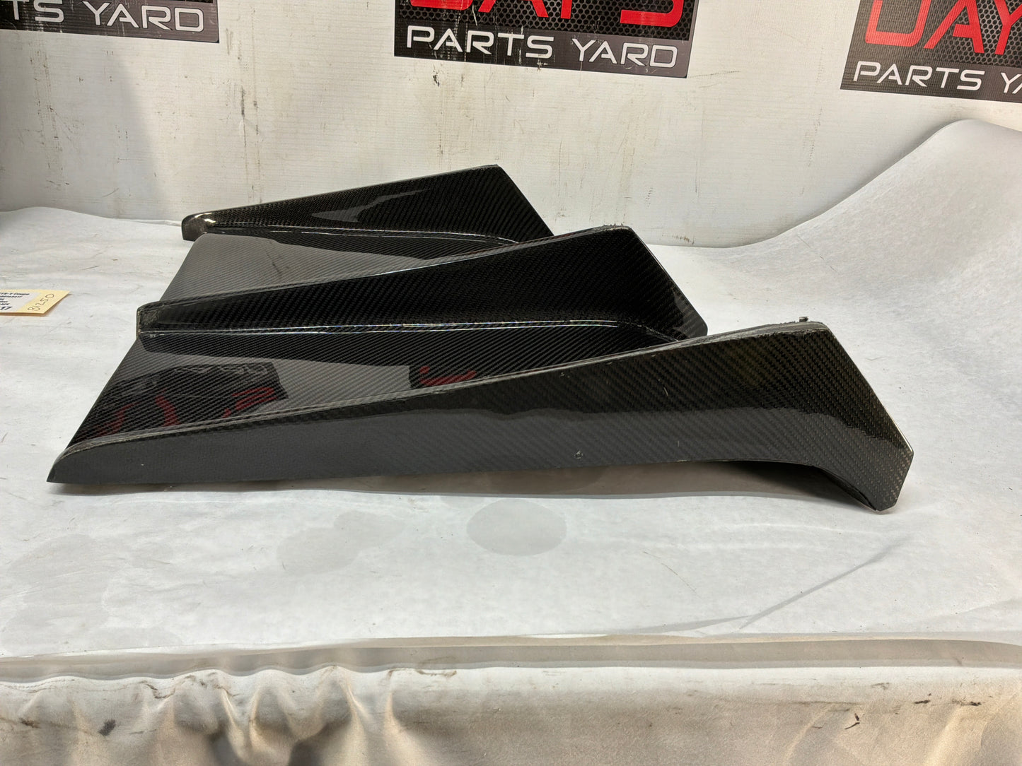 2011 Cadillac CTS-V Coupe Rear Bumper Carbon Fiber Valance Diffuser Aftermarket
