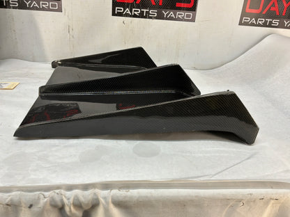 2011 Cadillac CTS-V Coupe Rear Bumper Carbon Fiber Valance Diffuser Aftermarket
