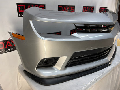 2015 Chevrolet Camaro SS 1LE Front Bumper Cover Fascia Assembly Silver OEM