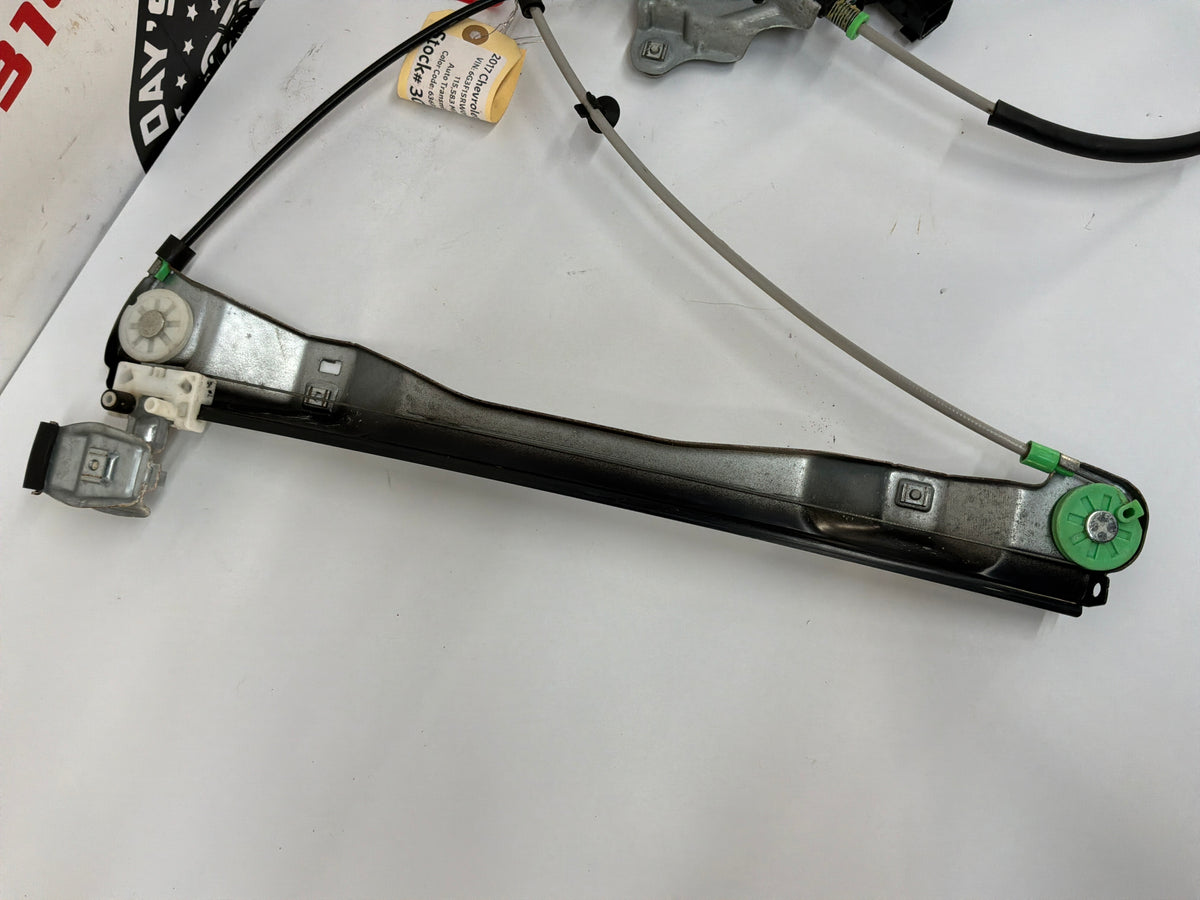 2017 Chevy SS Sedan RH Passenger Rear Window Regulator Motor OEM