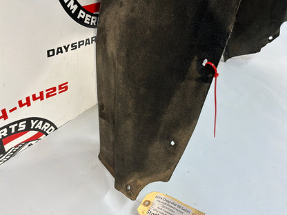 2014 Chevy SS Sedan RH Passenger Rear Fender Wheel House Well Liner OEM