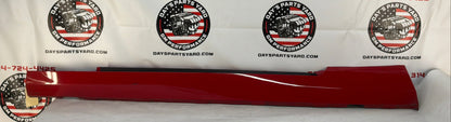 2013 Chevy Camaro 1LE LH Driver Rocker Molding Side Skirt Panel Red OEM