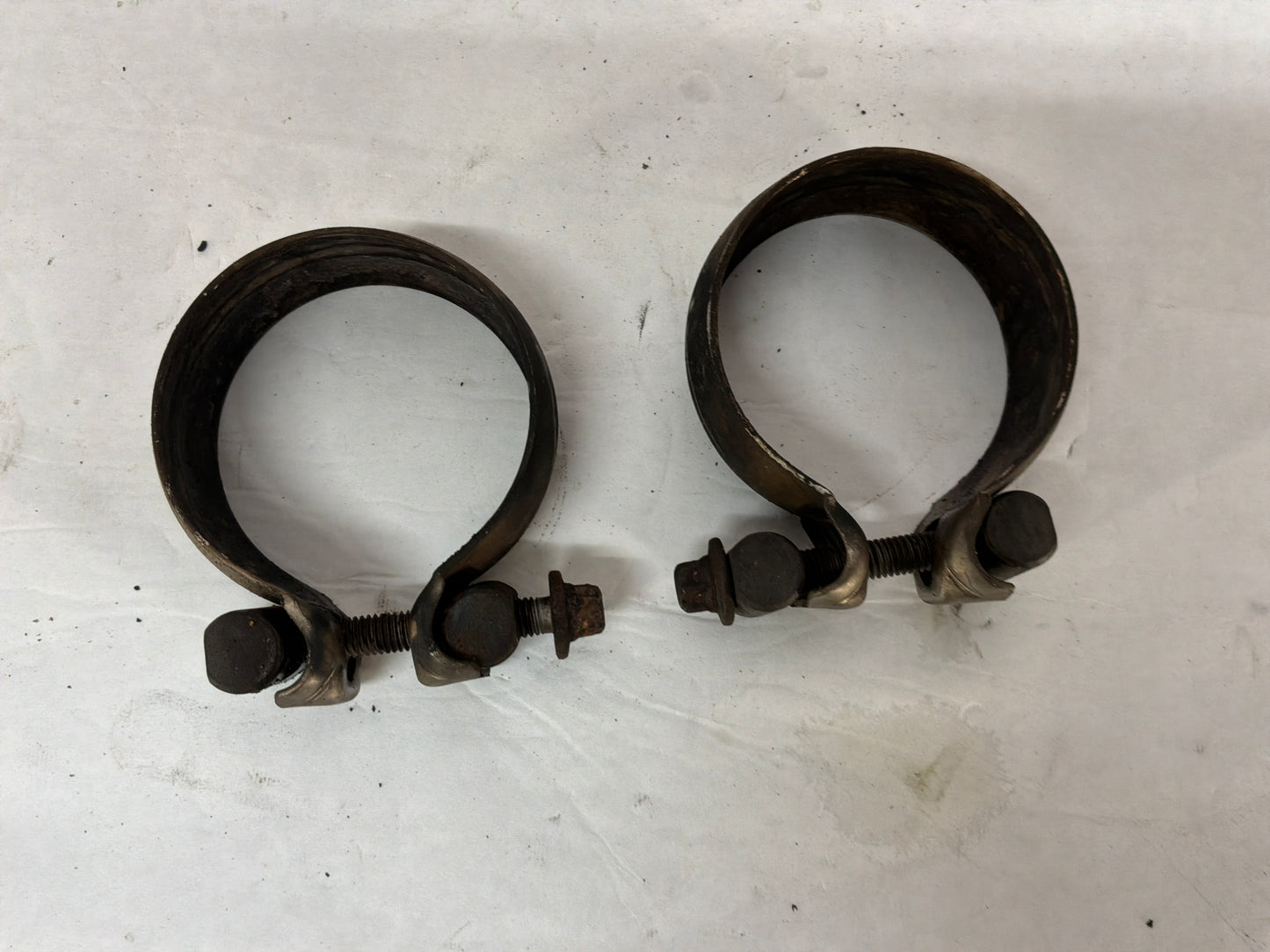 2014 Chevy SS Sedan Factory Exhaust Muffler Clamps OEM