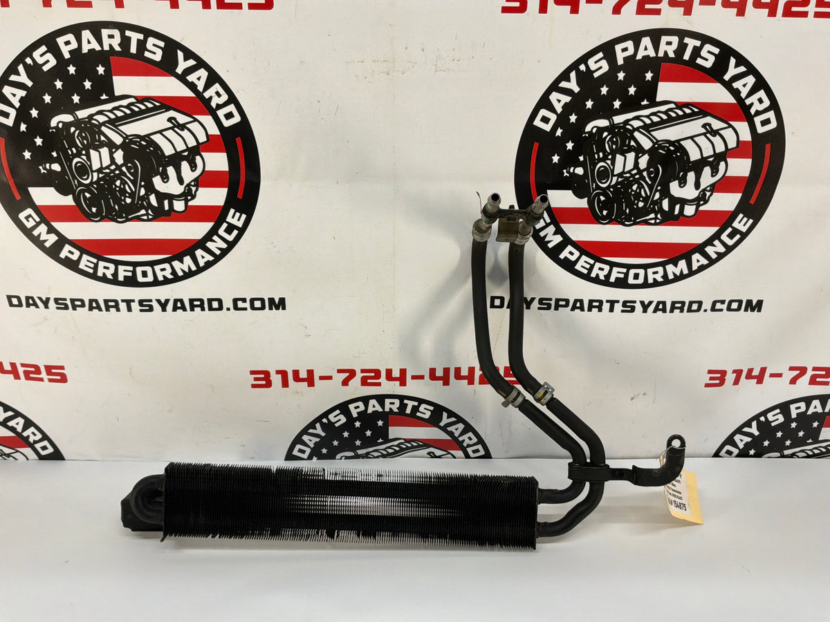 2009 Cadillac CTS-V Power Steering Rack Fluid Oil Cooler w/ Lines Hoses Tubes Pipes OEM