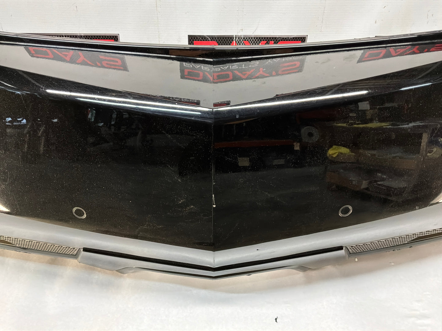 2011 Cadillac CTS-V Coupe Complete Rear Bumper Black OEM