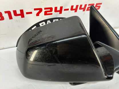 2009 Cadillac CTS-V RH Passenger Exterior Outside Mirror Black OEM