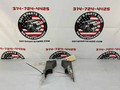 2011 Chevy Caprice PPV Rear Impact Bar Mounting Brackets Sleeves OEM
