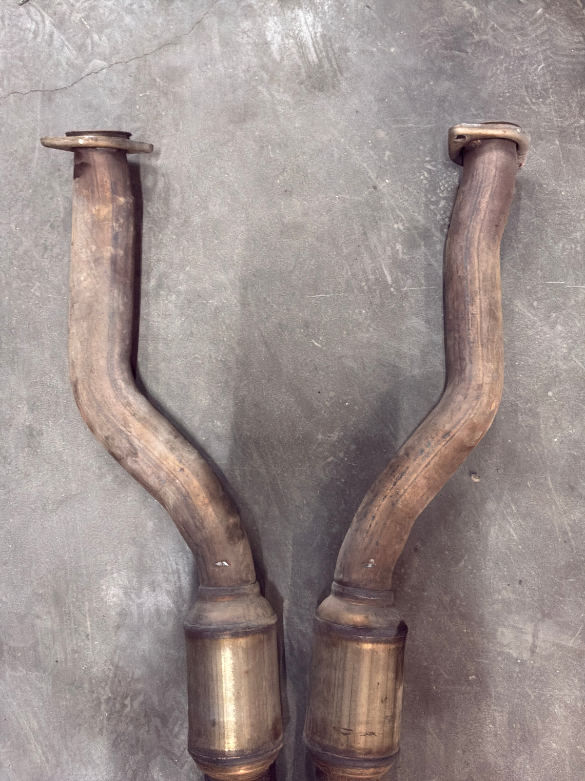 2009 Cadillac CTS-V Factory OEM Cat Back Exhaust Mufflers