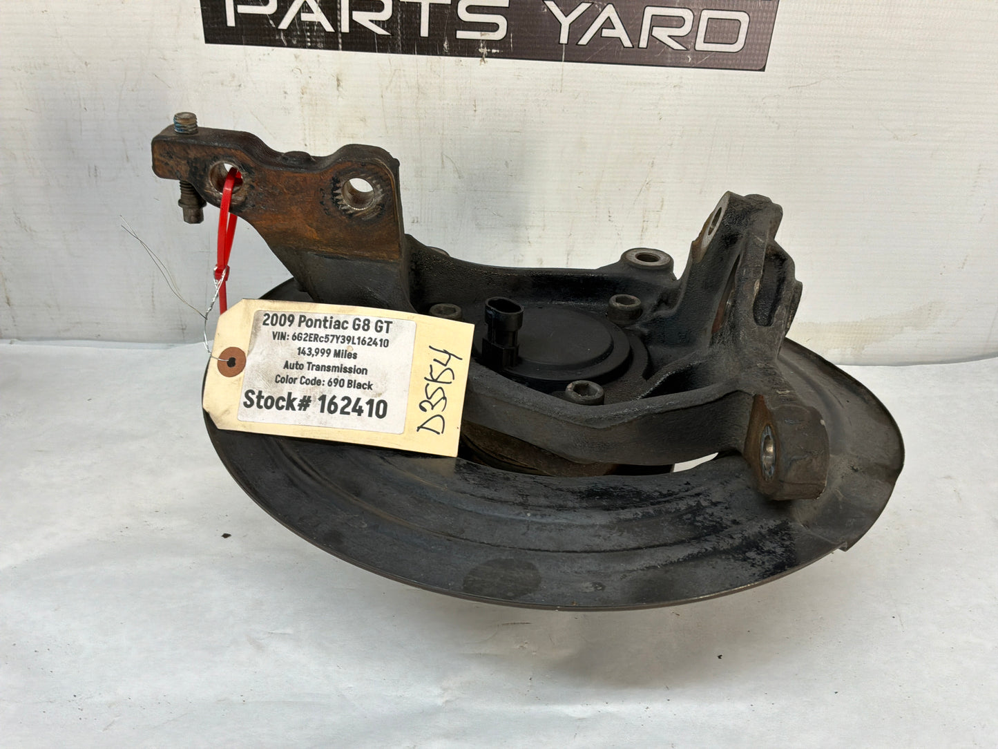 Rh front spindle - Day's Parts Yard