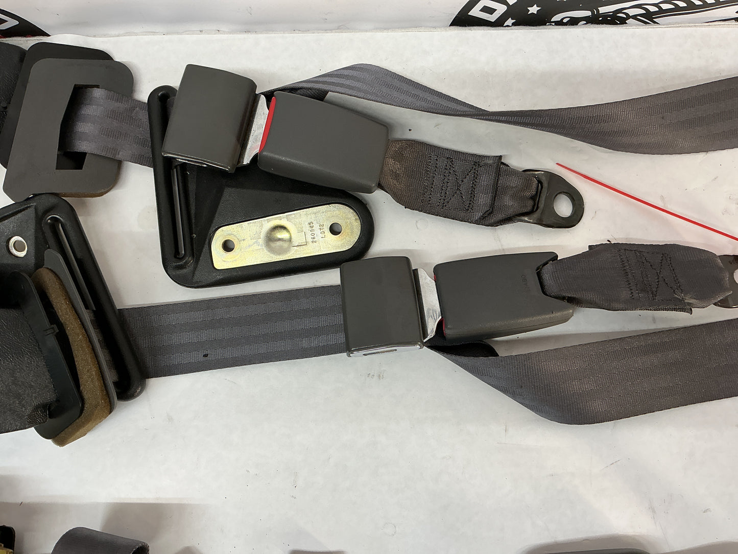 1999 Pontiac Firebird Trans Am Formula WS6 Front & Rear Seat Belt Seatbelt Buckle Retractors OEM