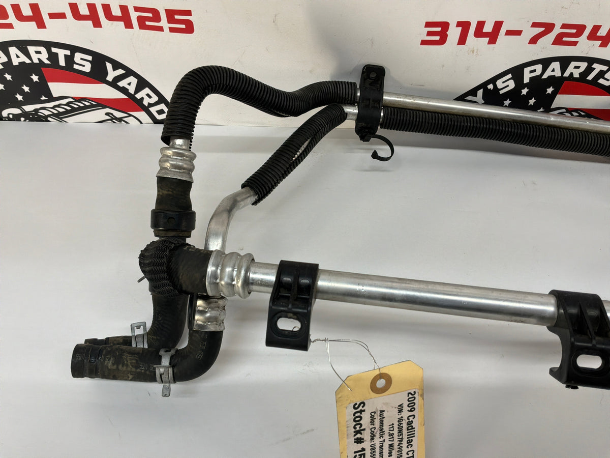 2009 Cadillac CTS-V Sedan Heater Core Coolant Lines Hoses Tubes Pipes OEM